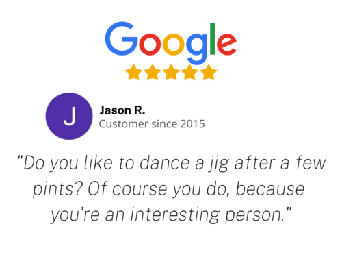 Google Review Group Tour Dreams