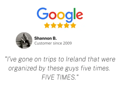 Google Review Group Tour Dreams